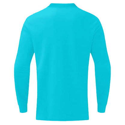 Sixty Eight 93 Aqua Blue Men’s Quarter Zip Pullover Sweatshirt