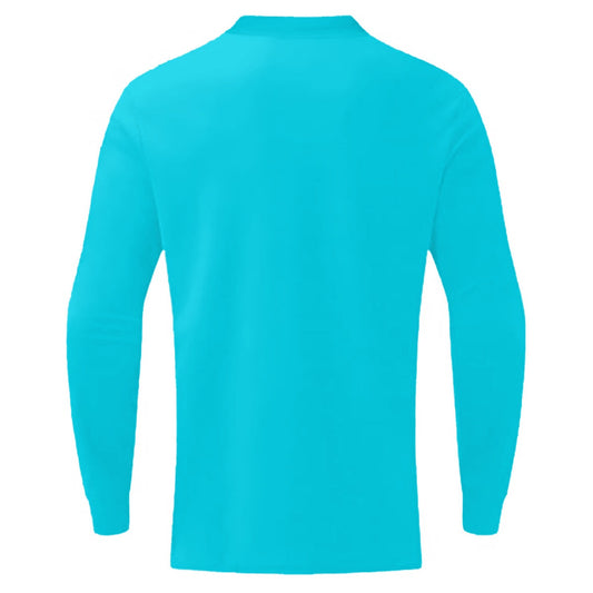 Sixty Eight 93 Aqua Blue Men’s Quarter Zip Pullover Sweatshirt