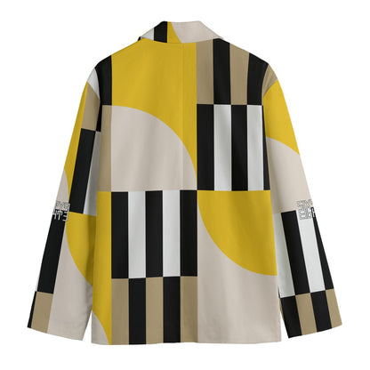 Sixty Eight 93 YBWTG Men's Casual Flat Lapel Collar Blazer