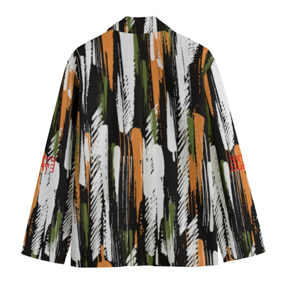 Sixty Eight 93 GBWO Men's Casual Flat Lapel Collar Blazer