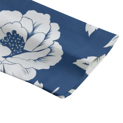 Sixty Eight 93 Floral Blue & White Women's Leisure Blazer