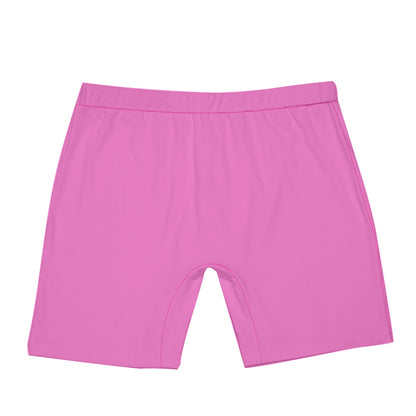 Sixty Eight 93 Logo White Pink Men's Long Boxer Briefs