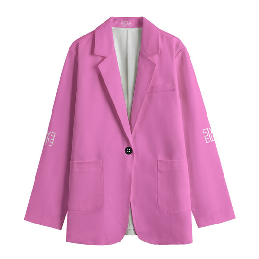 Sixty Eight 93 Pink Women's Leisure Blazer