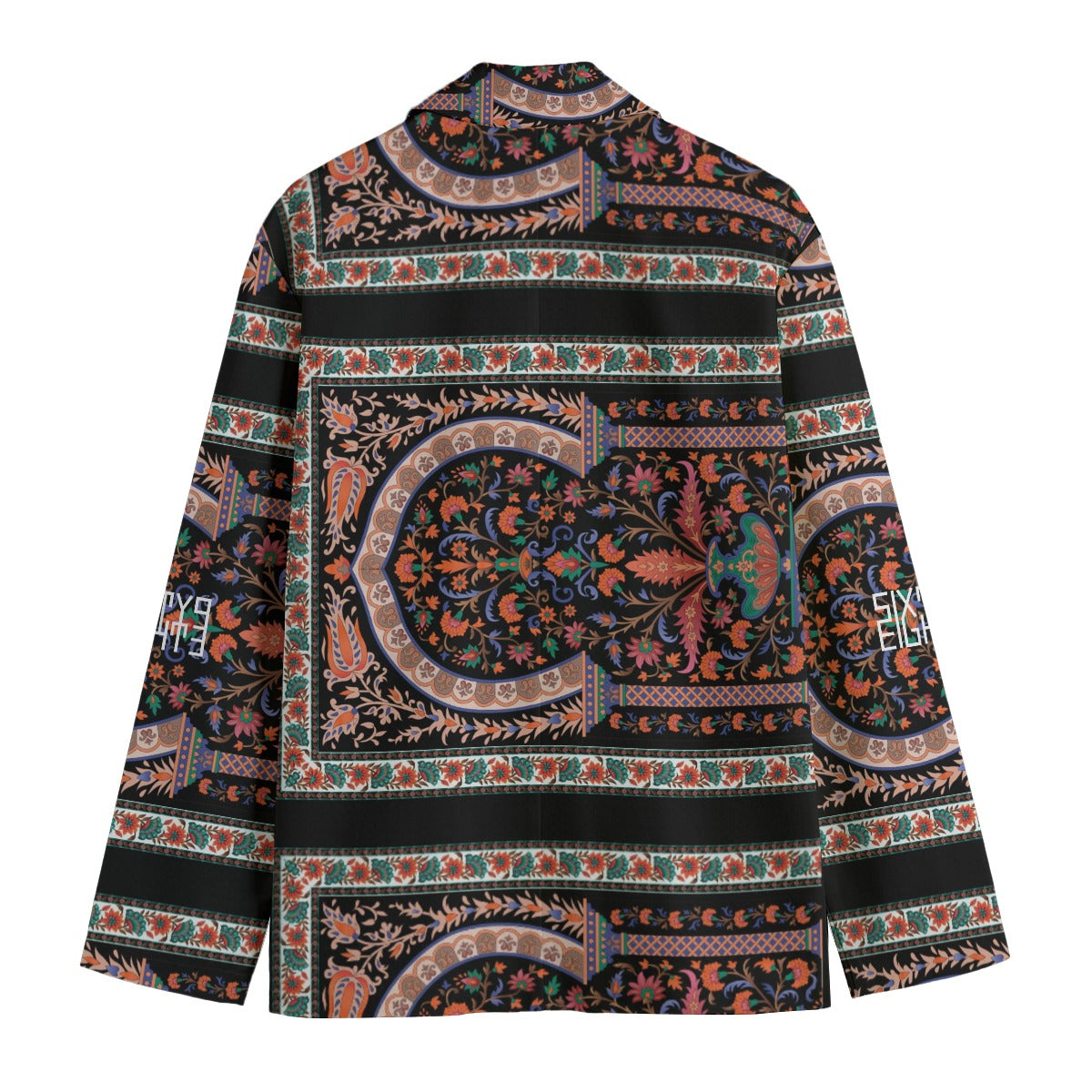 Sixty Eight 93 Exotic Men's Casual Flat Lapel Collar Blazer