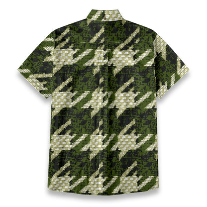 Sixty Eight 93 Logo White & Black Cultured Sage Cotton Button Up Shirt