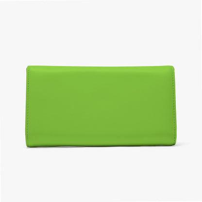 Sixty Eight 93 Logo White Green Apple Foldable Wallet