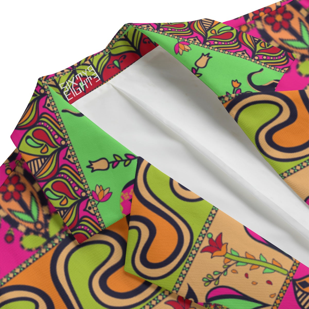 Sixty Eight 93 OLGF Men's Casual Flat Lapel Collar Blazer