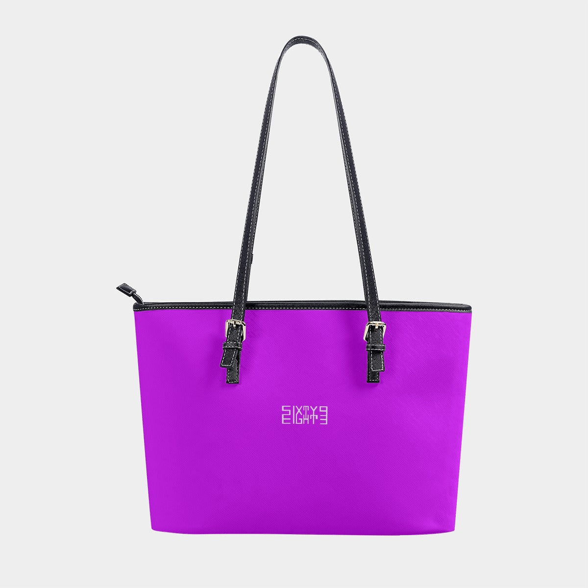 Sixty Eight 93 Logo White Grape Women's Tote Bag | PU