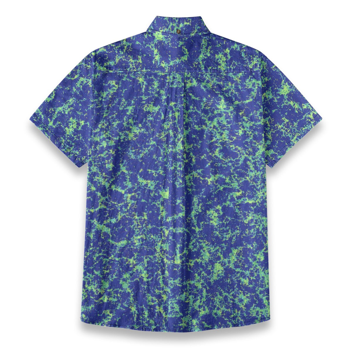 Sixty Eight 93 Logo White Liberty Infrared Cotton Button Up Shirt