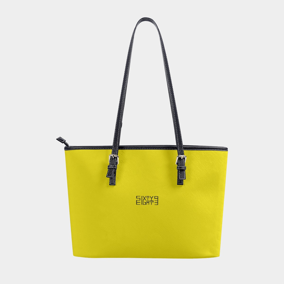 Sixty Eight 93 Logo Black Lemonade Women's Tote Bag | PU