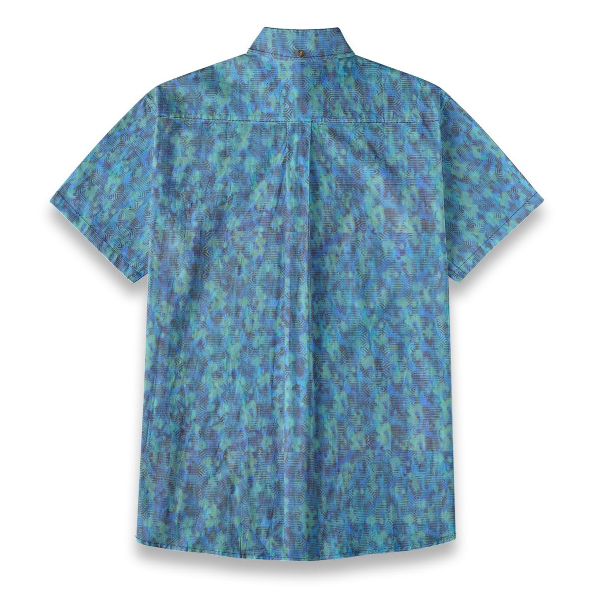 Sixty Eight 93 Logo White Moonstone Cotton Button Up Shirt