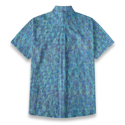 Sixty Eight 93 Logo White Moonstone Cotton Button Up Shirt