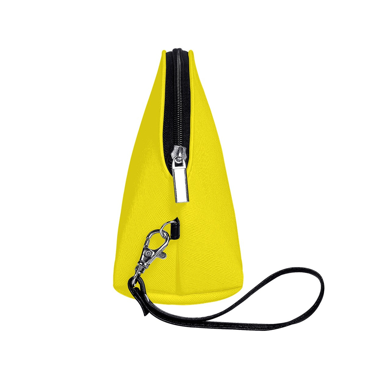 Sixty Eight 93 Logo Black Lemonade Curved Cosmetic Bag