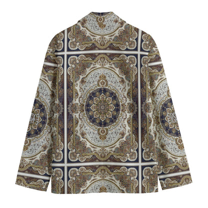 Sixty Eight 93 Stained Glass Men's Casual Flat Lapel Collar Blazer