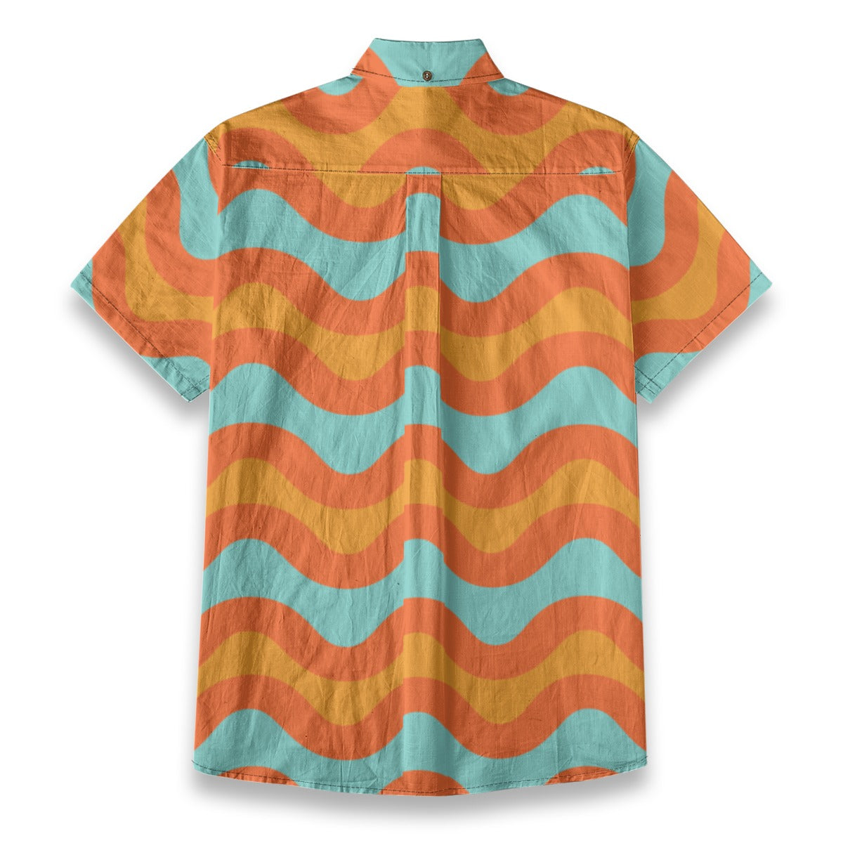 Sixty Eight 93 Logo White Sunray Sienna Cotton Button Up Shirt