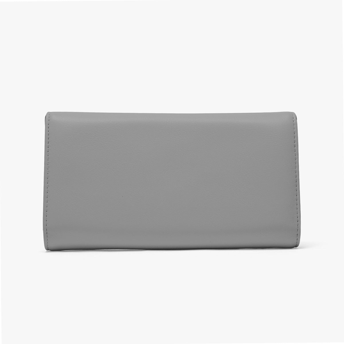 Sixty Eight 93 Logo White Grey Foldable Wallet