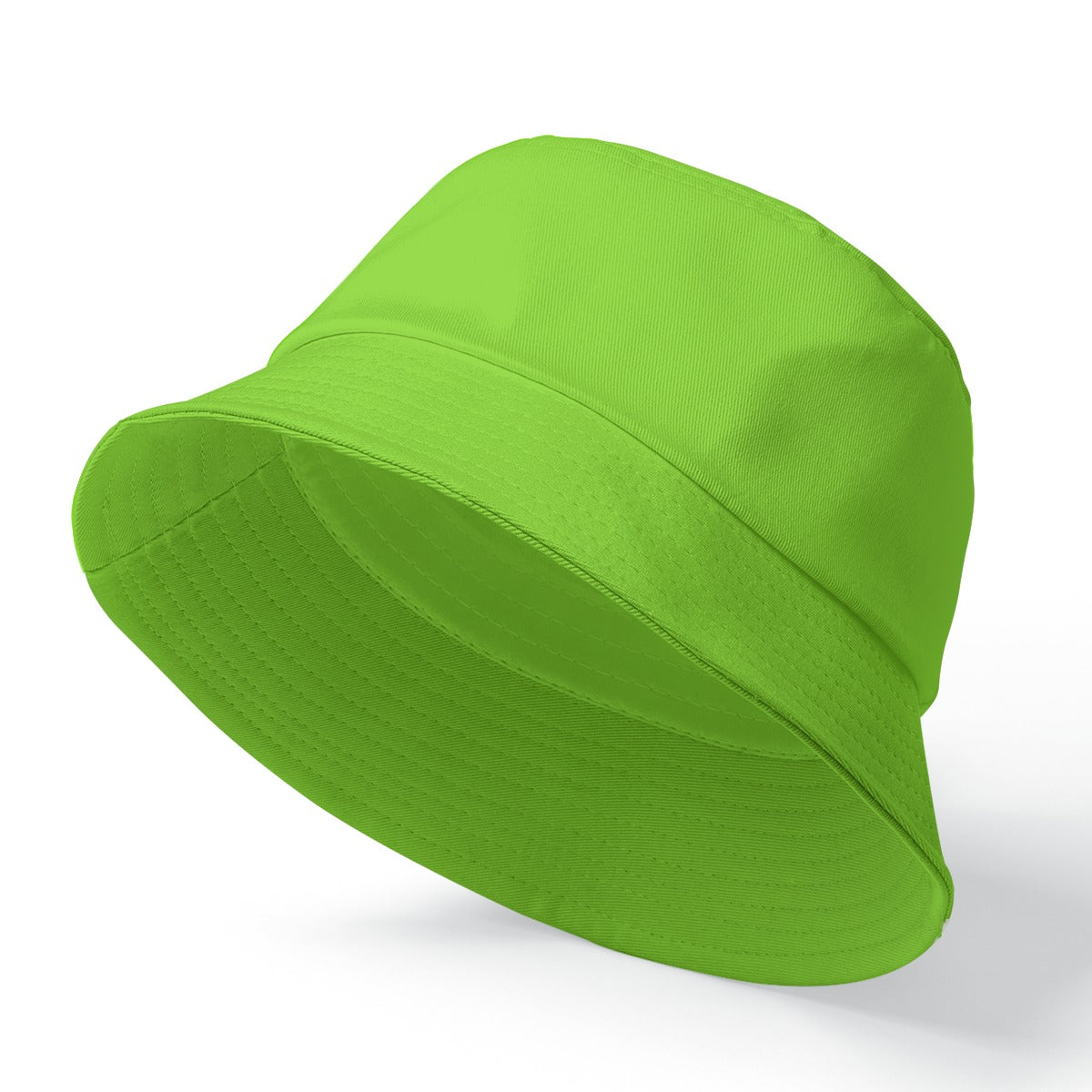 Sixty Eight 93 Logo White Green Apple Bucket Hat