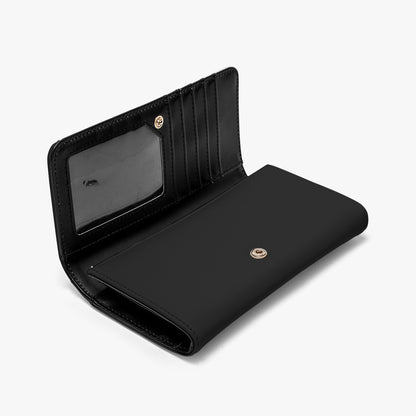 Sixty Eight 93 Logo White Black Foldable Wallet