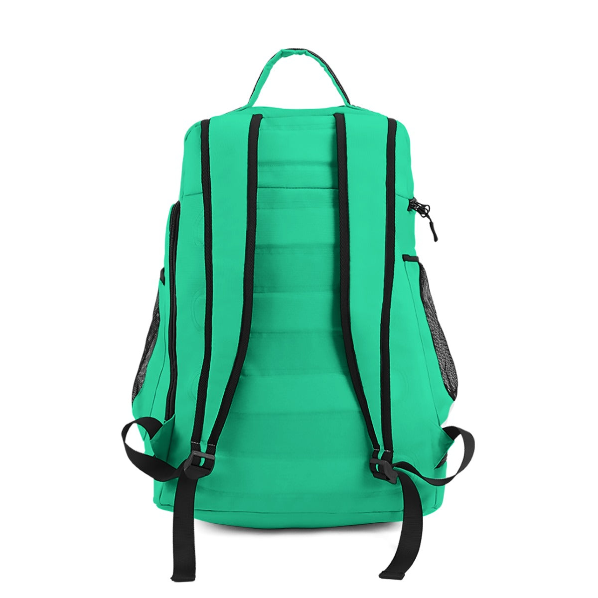 Sixty Eight 93 Logo White Sea Green Multifunctional Oxford Backpack