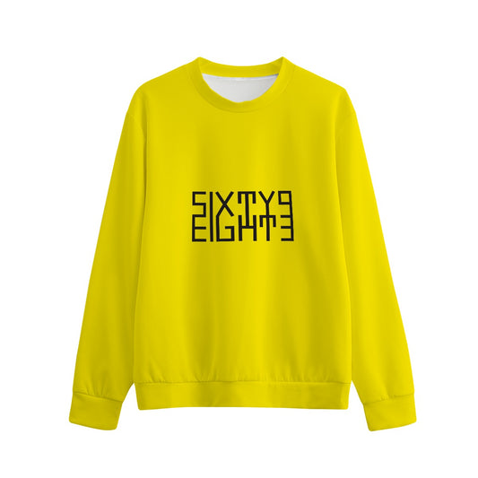 Sixty Eight 93 Logo Black Lemonade Unisex O-Neck Sweatshirt