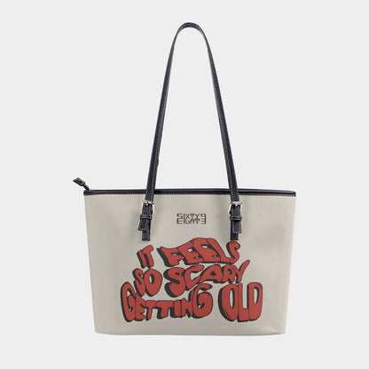 Sixty Eight 93 Logo Black IFSSGO Women's Tote Bag | PU