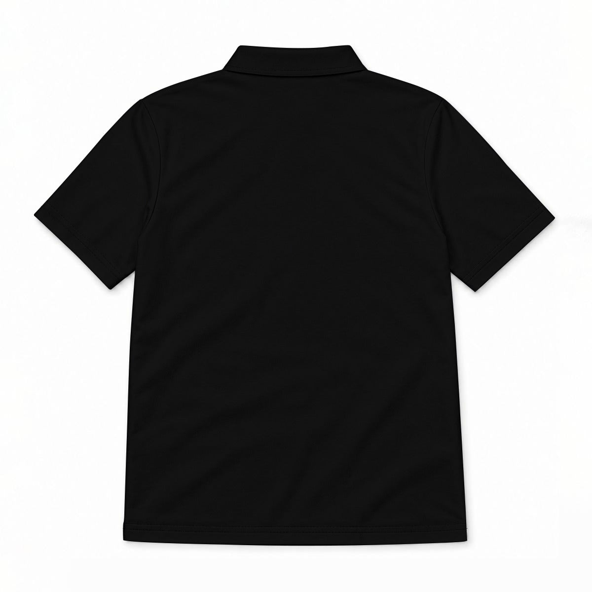 Sixty Eight 93 Logo White Black Men's Cotton Polo Shirt