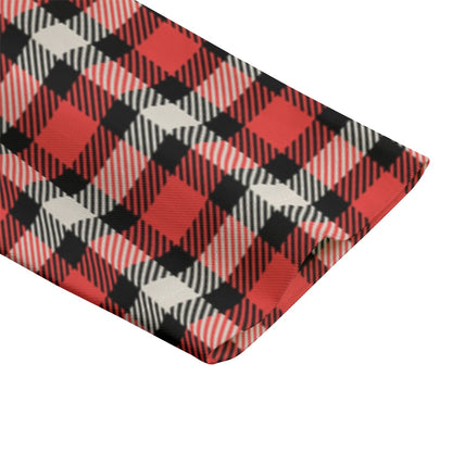 Sixty Eight 93 RBC Plaid Men's Casual Flat Lapel Collar Blazer