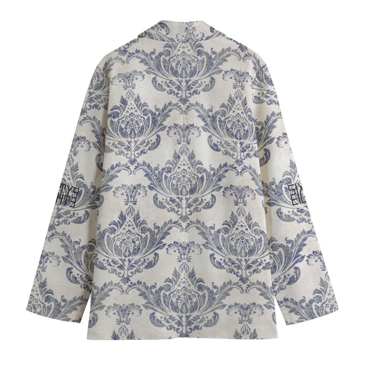 Sixty Eight 93 Floral Blue Creme Women's Leisure Blazer