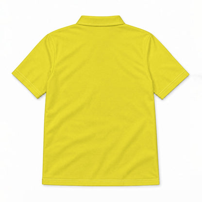 Sixty Eight 93 Logo Black Men's Lemonade Cotton Polo Shirt