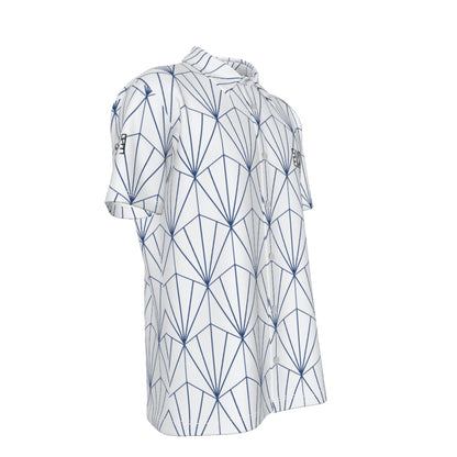 Sixty Eight 93 Logo Black Diamond Button Up Shirt