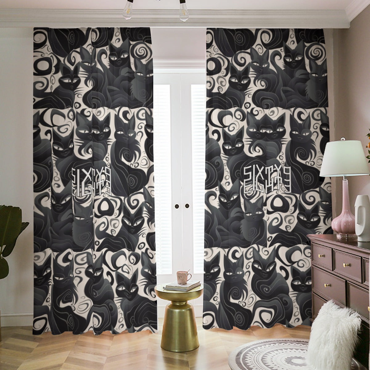 Sixty Eight 93 Blackout Curtains with Hooks #4