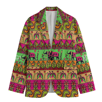 Sixty Eight 93 OLGF Men's Casual Flat Lapel Collar Blazer