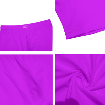 Sixty Eight 93 Logo White Grape Men's Long Boxer Briefs