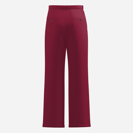 Sixty Eight 93 Men's Burgundy Dress Pants
