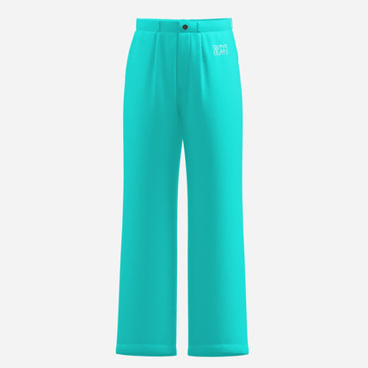 Sixty Eight 93 Men's Aqua Blue Dress Pants