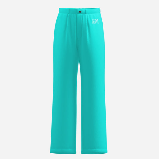 Sixty Eight 93 Men's Aqua Blue Dress Pants