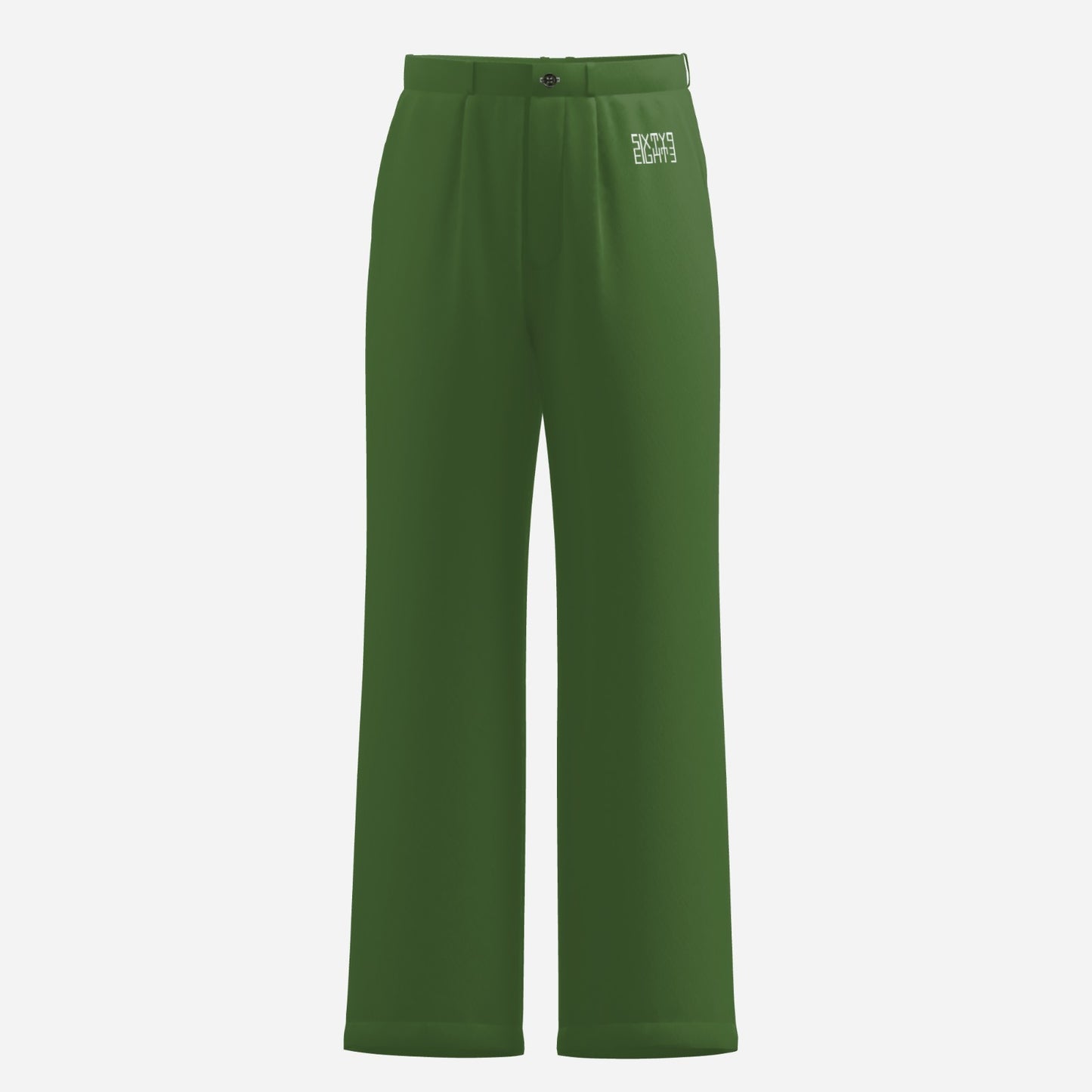 Sixty Eight 93 Men's Forest Green Dress Pants