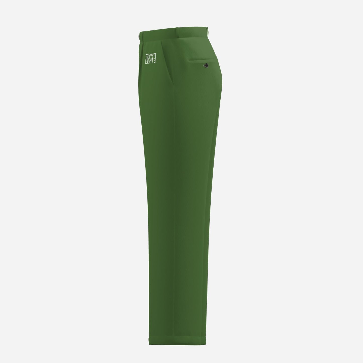 Sixty Eight 93 Men's Forest Green Dress Pants