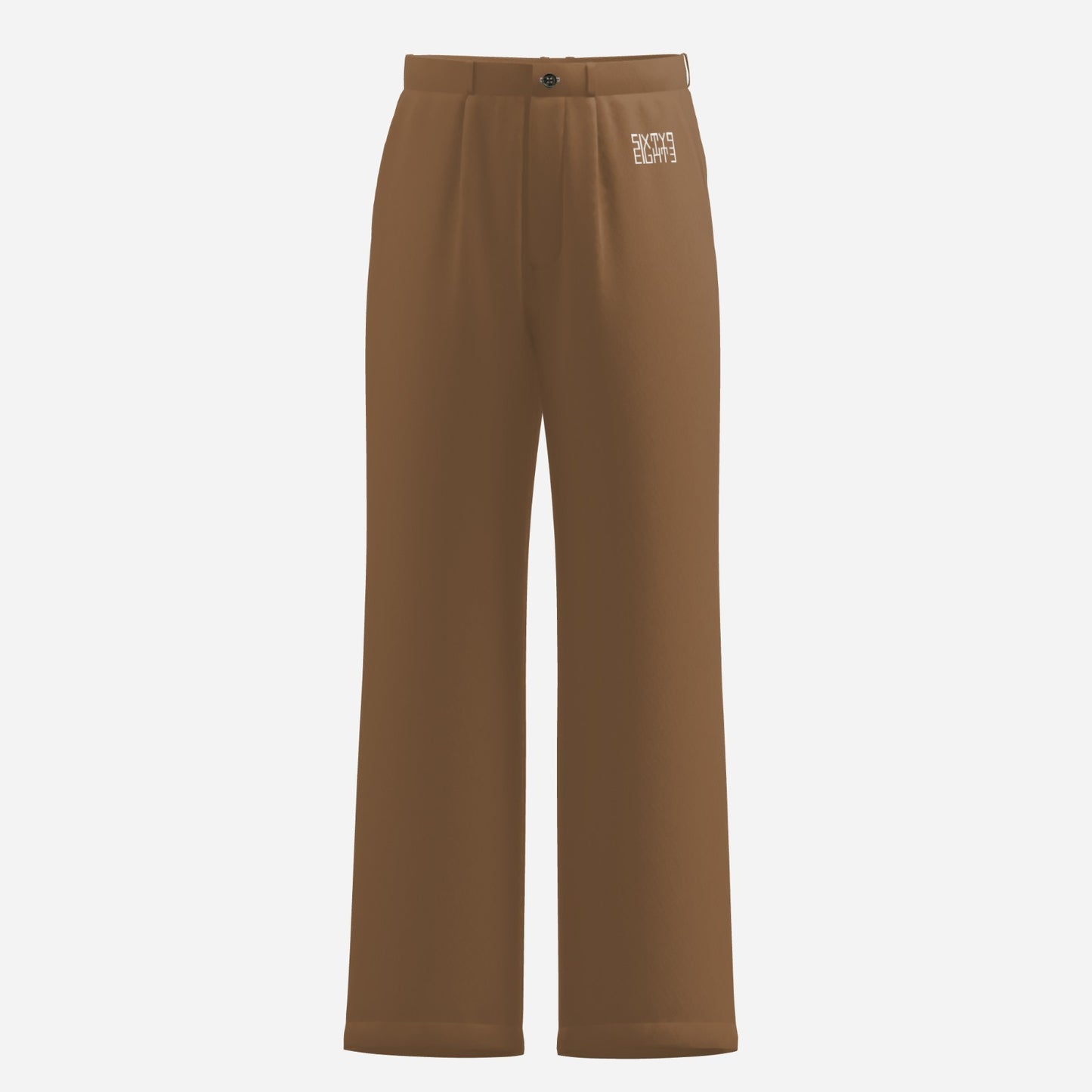 Sixty Eight 93 Men's Chocolate Brown Dress Pants