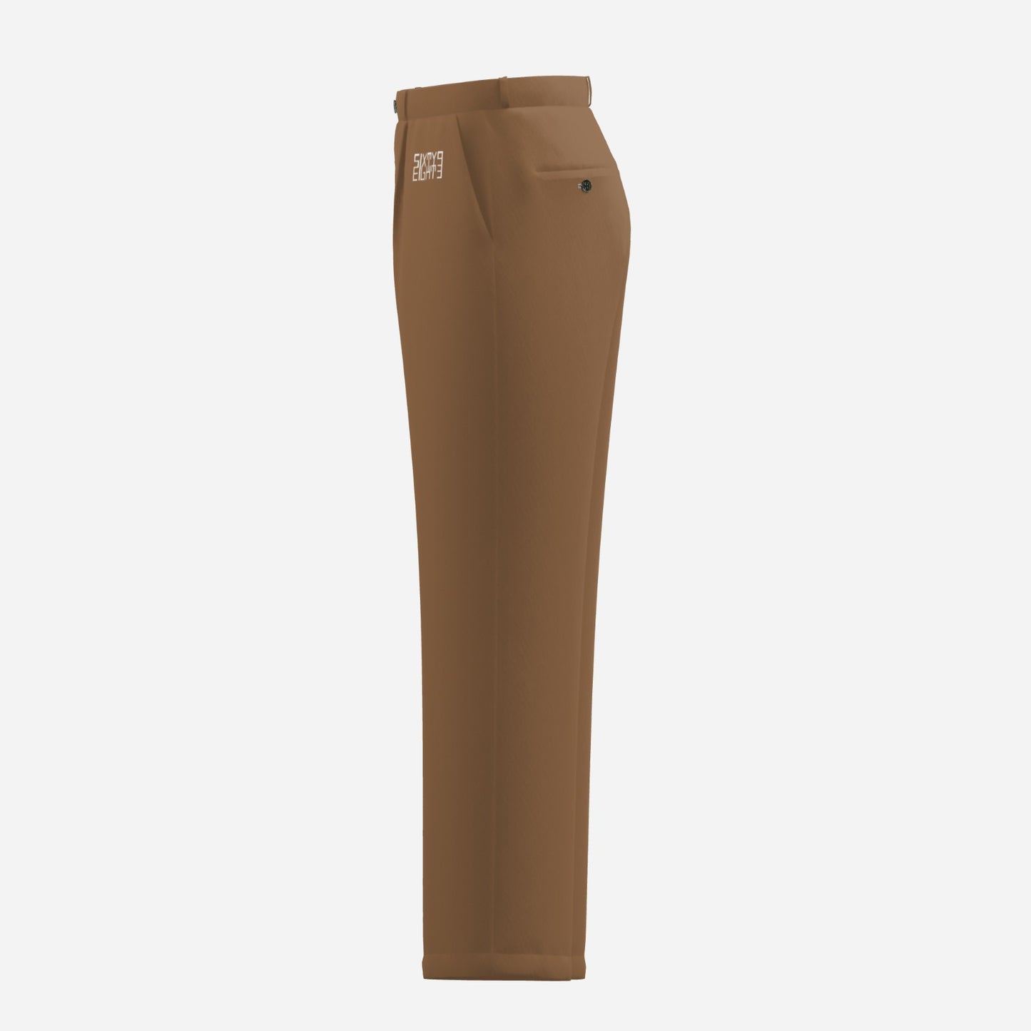 Sixty Eight 93 Men's Chocolate Brown Dress Pants