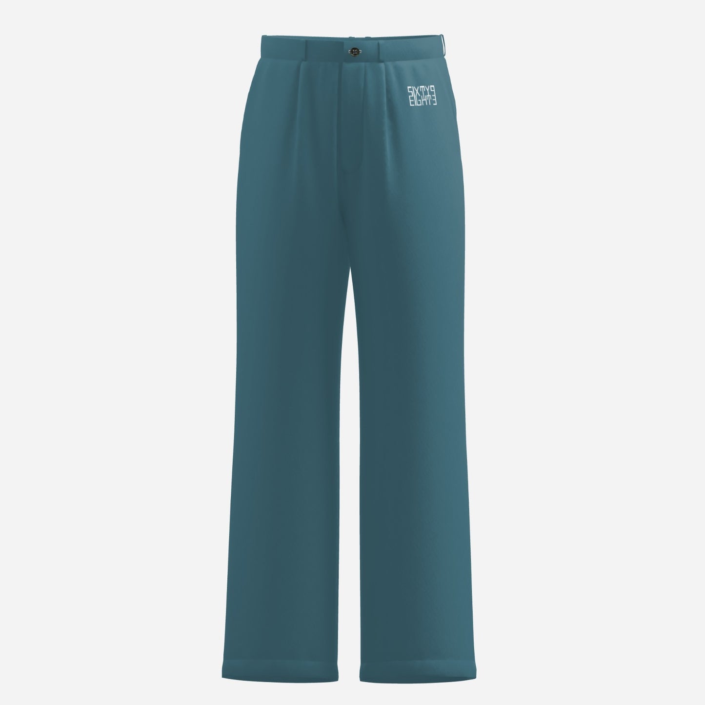 Sixty Eight 93 Men's Dark Teal Dress Pants
