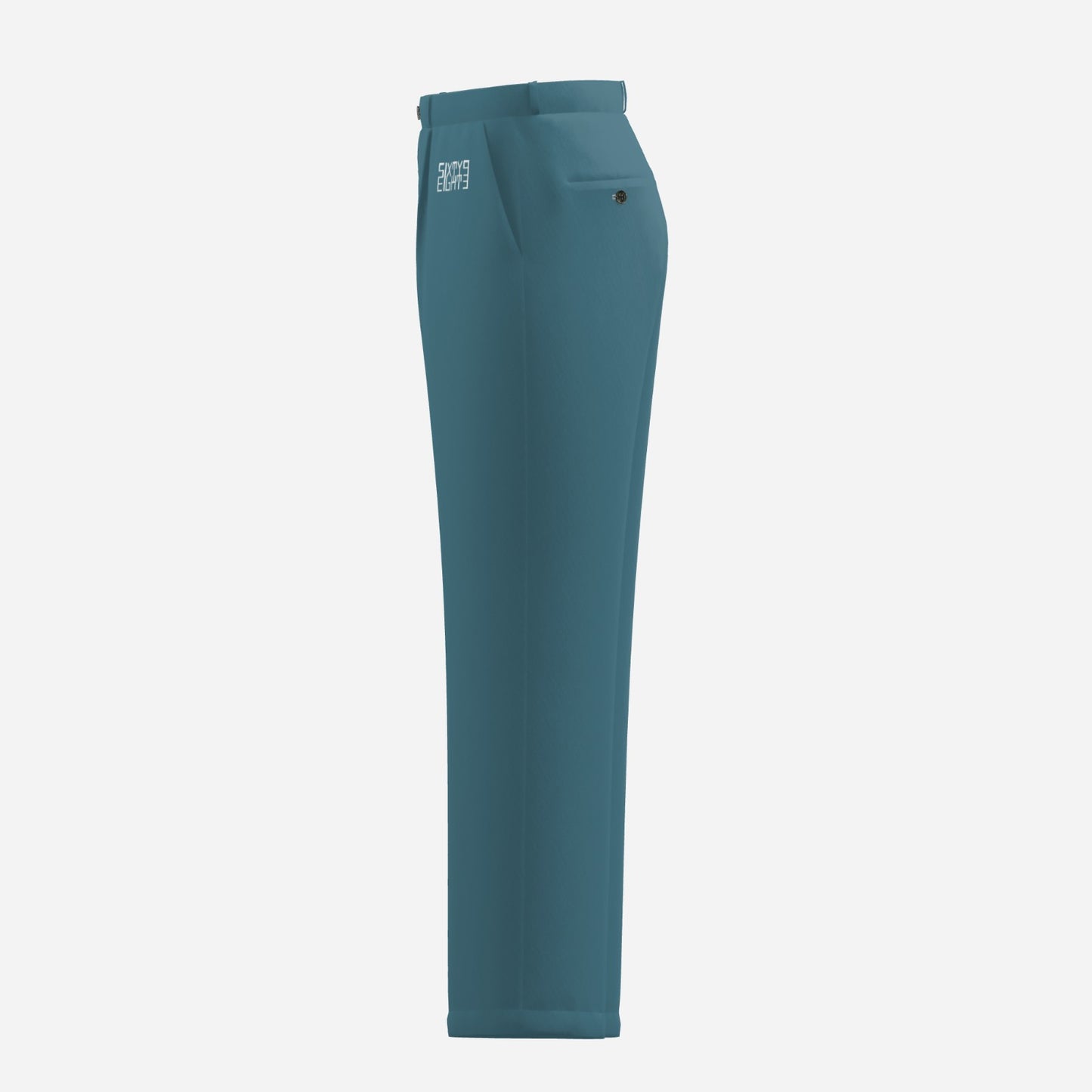 Sixty Eight 93 Men's Dark Teal Dress Pants