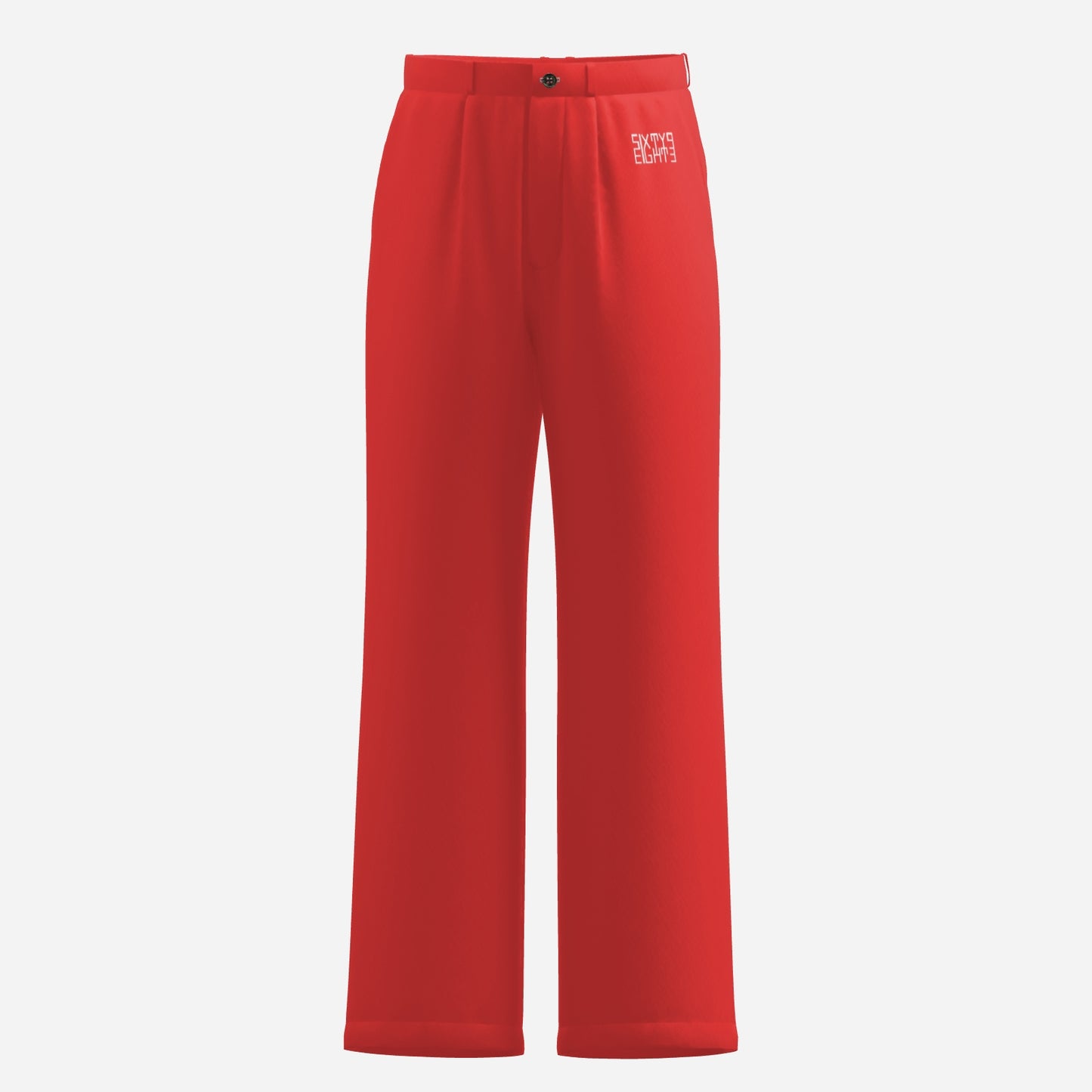 Sixty Eight 93 Men's Red Dress Pants
