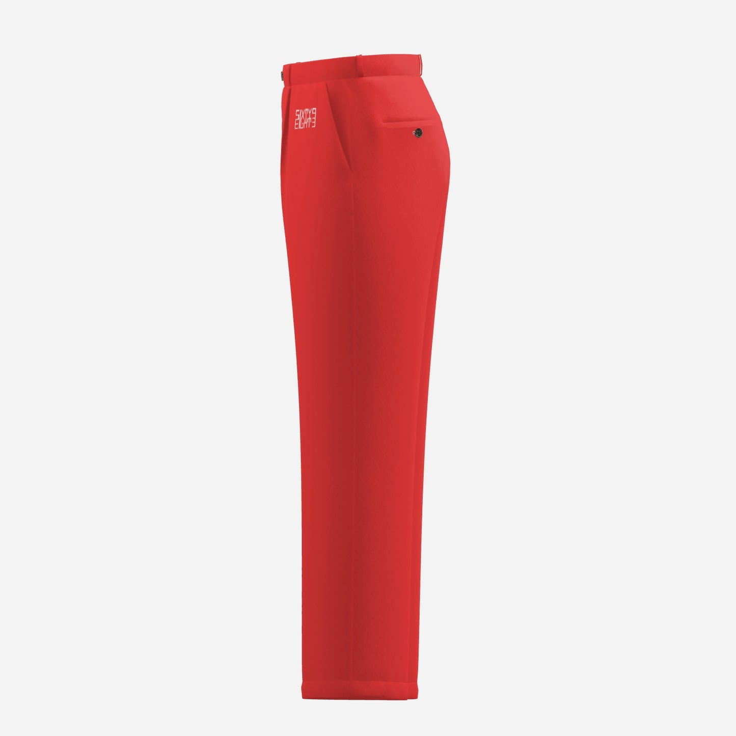 Sixty Eight 93 Men's Red Dress Pants
