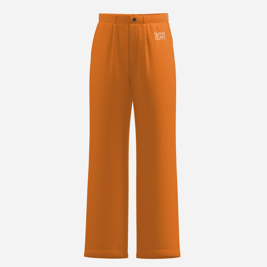 Sixty Eight 93 Men's Dark Orange Dress Pants