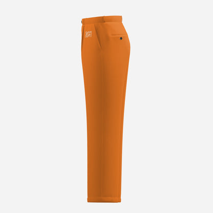 Sixty Eight 93 Men's Dark Orange Dress Pants