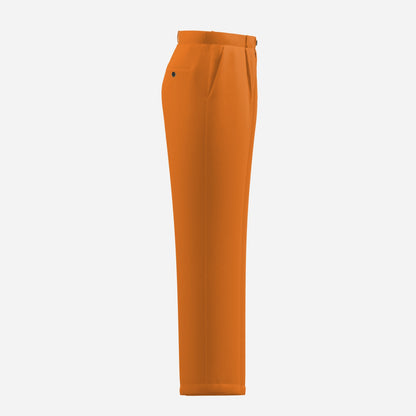 Sixty Eight 93 Men's Dark Orange Dress Pants