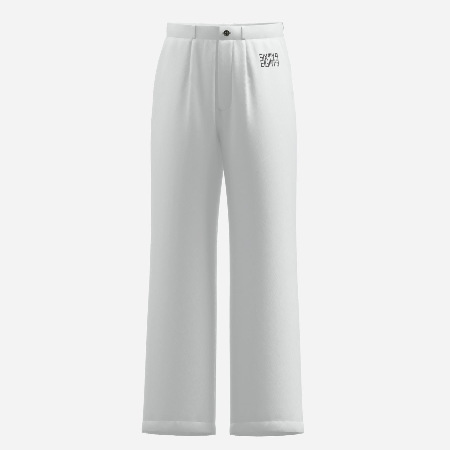 Sixty Eight 93 Men's White Dress Pants