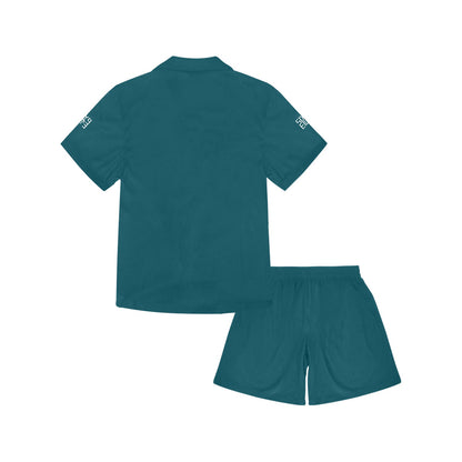 Sixty Eight 93 Little Boys' V-Neck Short Pajama Set