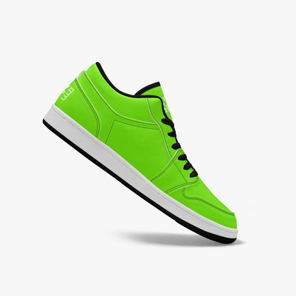 Sixty Eight 93 Logo White Lime Green SENTLT1 Shoes